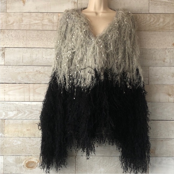 Zara Funky Fuzzy Cardigan - Picture 2 of 9